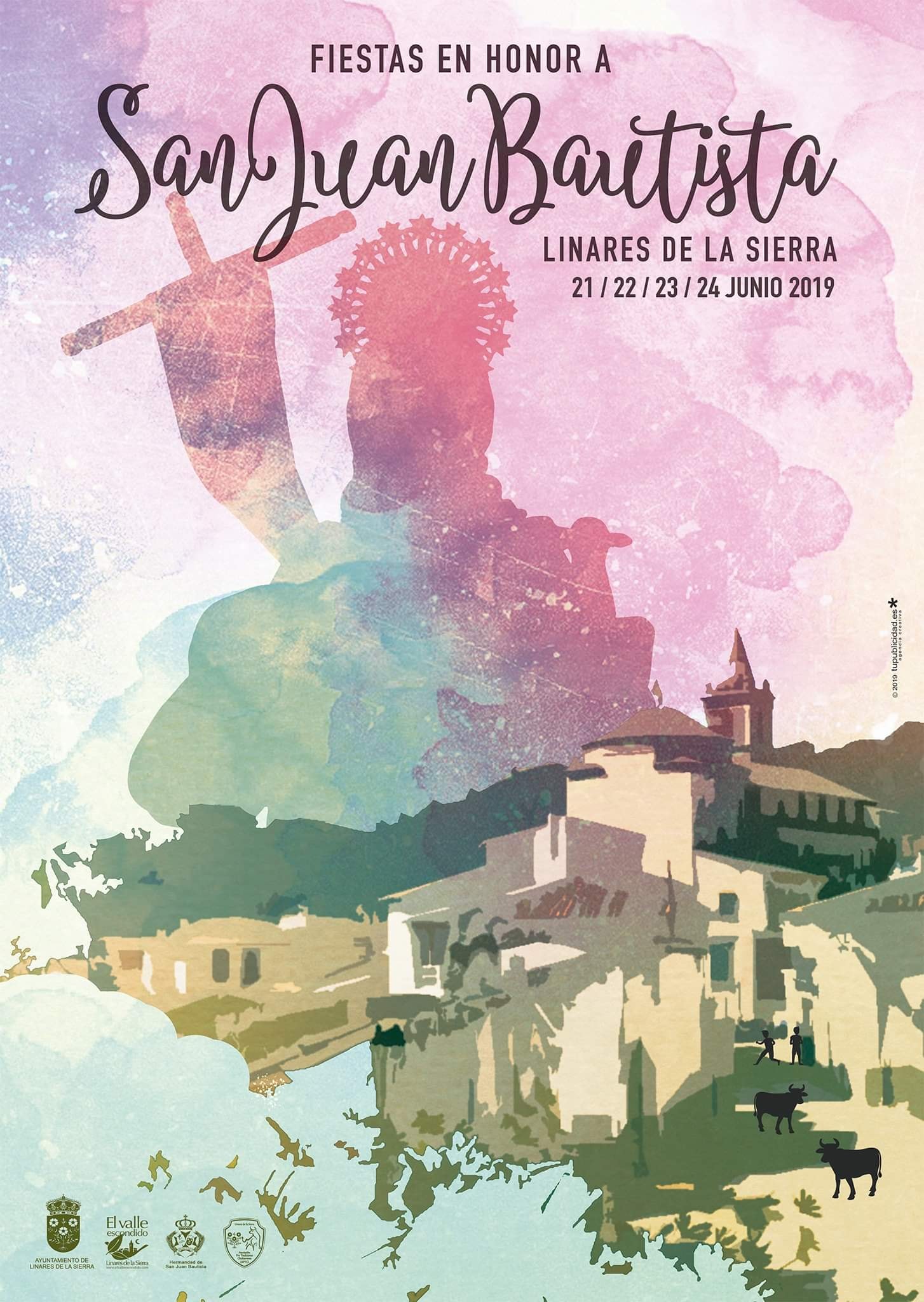 Fiestas patronales en honor a San Juan Bautista 2019 Linares de la Sierra
